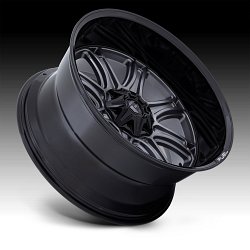 Fuel Darkstar FC853AB Matte Gunmetal Custom Truck Wheels 2